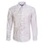 Polynesia White Sunday Family Matching Long Sleeve Bodycon Dress and Hawaiian Shirt Plumeria Polynesian Tribal Grey Color - Polynesian Pride