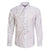 Polynesia White Sunday Family Matching Off The Shoulder Long Sleeve Dress and Hawaiian Shirt Plumeria Polynesian Tribal Grey Color - Polynesian Pride