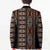 Malo e lelei Tonga Blazer Tongan Ngatu Vintage Brown - Polynesian Pride