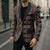 Malo e lelei Tonga Blazer Tongan Ngatu Vintage Brown - Polynesian Pride