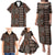 Malo e lelei Tonga Family Matching Puletasi and Hawaiian Shirt Tongan Ngatu Vintage Brown - Polynesian Pride