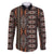 Malo e lelei Tonga Family Matching Puletasi and Hawaiian Shirt Tongan Ngatu Vintage Brown - Polynesian Pride