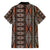Malo e lelei Tonga Hawaiian Shirt Tongan Ngatu Vintage Brown - Polynesian Pride