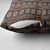 Malo e lelei Tonga Pillow Cover Tongan Ngatu Vintage Brown - Polynesian Pride