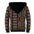 Malo e lelei Tonga Sherpa Hoodie Tongan Ngatu Vintage Brown - Polynesian Pride