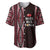 Tonga Rugby Personalised Baseball Jersey 2025 Mate Maa Tonga Ngatu Motif - Polynesian Pride