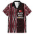 Tonga Rugby Personalised Family Matching Long Sleeve Bodycon Dress and Hawaiian Shirt 2025 Mate Maa Tonga Ngatu Motif - Polynesian Pride