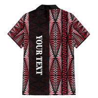 Tonga Rugby Personalised Family Matching Mermaid Dress and Hawaiian Shirt 2025 Mate Maa Tonga Ngatu Motif - Polynesian Pride
