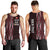 Tonga Rugby Personalised Men Tank Top 2025 Mate Maa Tonga Ngatu Motif - Polynesian Pride