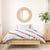 White Sunday Tonga Fakame Bedding Set Tongan Ngatu Heilala Lei - Polynesian Pride