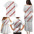 White Sunday Tonga Fakame Family Matching Puletasi and Hawaiian Shirt Tongan Ngatu Heilala Lei - Polynesian Pride