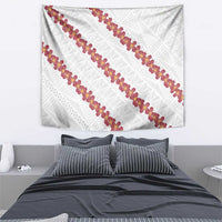 White Sunday Tonga Fakame Tapestry Tongan Ngatu Heilala Lei - Polynesian Pride