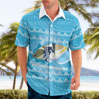 Aloha Hawaii Humuhumu Reef Triggerfish Hawaiian Shirt Hawaiian Leis Kakau Pattern LT14 - Polynesian Pride