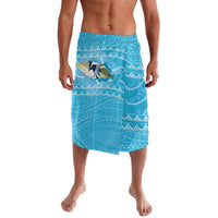 Aloha Hawaii Humuhumu Reef Triggerfish Lavalava Hawaiian Leis Kakau Pattern LT14 Blue - Polynesian Pride