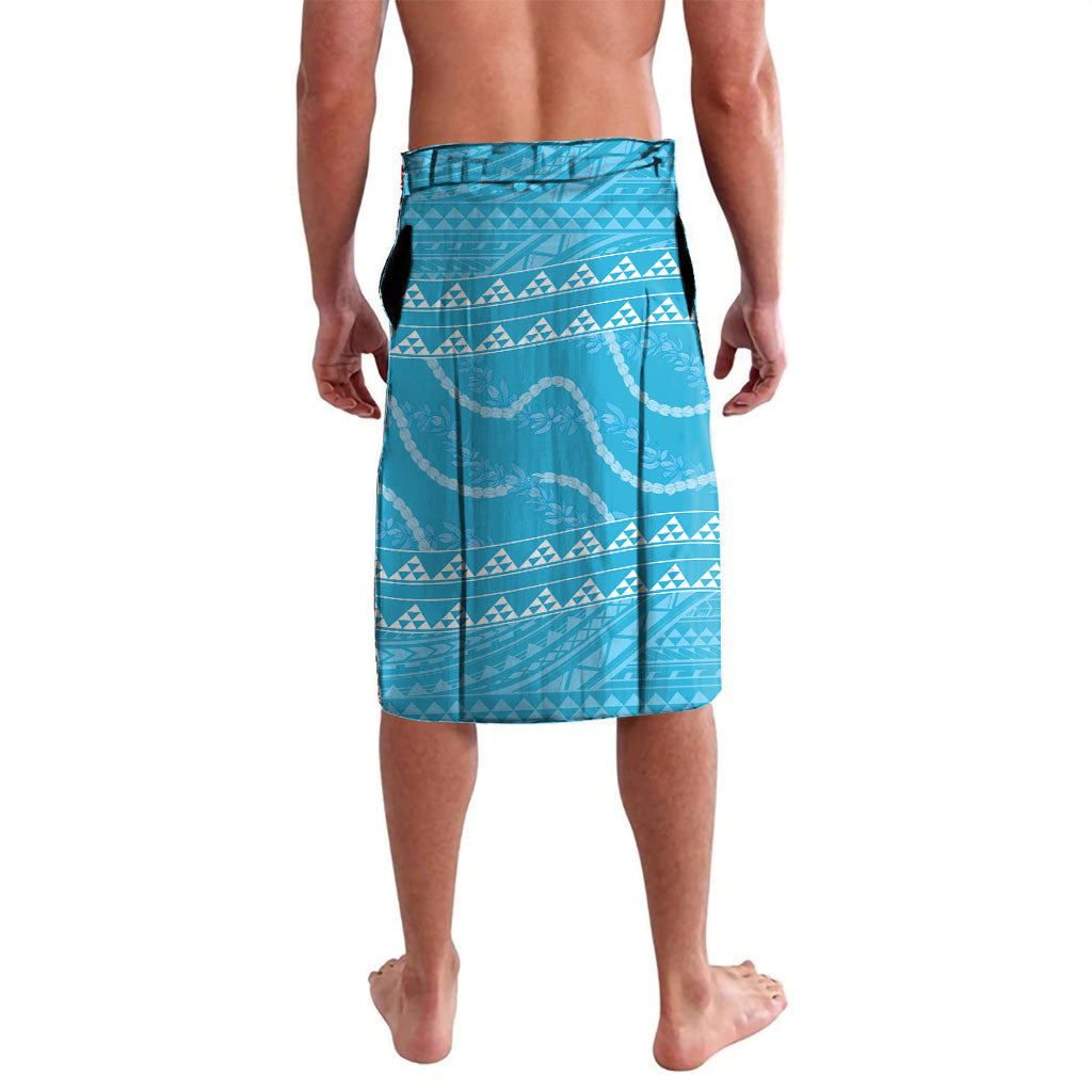 Aloha Hawaii Humuhumu Reef Triggerfish Lavalava Hawaiian Leis Kakau Pattern LT14 - Polynesian Pride