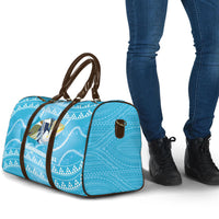 Aloha Hawaii Humuhumu Reef Triggerfish Travel Bag Hawaiian Leis Kakau Pattern LT14 - Polynesian Pride
