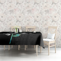 Personalised New Zealand Silver Fern Rugby Tablecloth Paua Shell With Champions Trophy History NZ Forever LT14 - Polynesian Pride