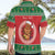 Personalized Hawaii Christmas Hawaiian Shirt Tiki Santa Mele Kalikimaka