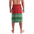 Personalized Hawaii Christmas Lavalava Tiki Santa Mele Kalikimaka