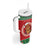 Personalized Hawaii Christmas Tumbler With Handle Tiki Santa Mele Kalikimaka