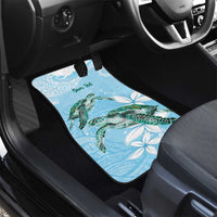 Polynesia Valentine's Day Car Mats SeaTurtle Couple Polynesian - Fairy Sparkles Color