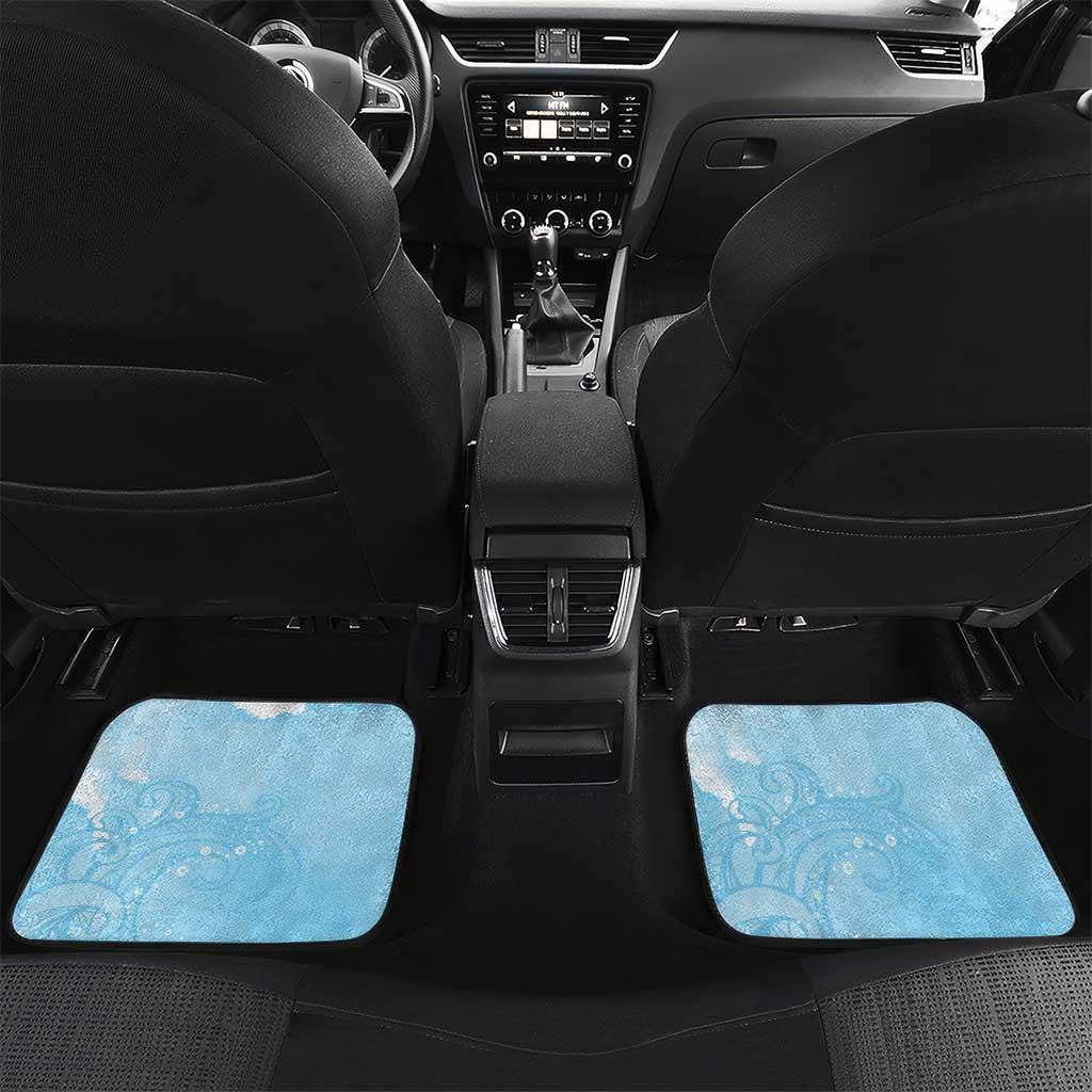 Polynesia Valentine's Day Car Mats SeaTurtle Couple Polynesian - Fairy Sparkles Color