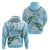 Personalised Polynesia Valentine's Day Hoodie SeaTurtle Couple Polynesian - Fairy Sparkles Color