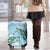 Polynesia Valentine's Day Luggage Cover SeaTurtle Couple Polynesian - Fairy Sparkles Color