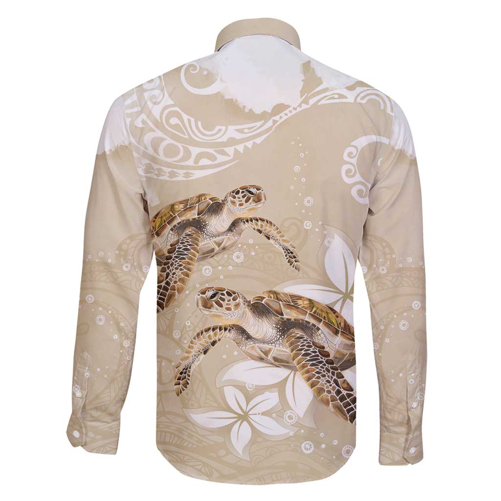 Happy Valentine's Day Polynesia Family Matching Mermaid Dress and Hawaiian Shirt SeaTurtle Couple Polynesian - Pollinate Color