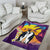 Hawaii Penguin Couple Area Rug You Are My Valentine - Tropical Sunset Vibes