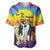 Hawaii Penguin Couple Baseball Jersey You Are My Valentine - Tropical Sunset Vibes