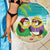 Hawaii Penguin Couple Beach Blanket Hawaiian Kakau - Tropical Summer Vibes