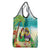 Hawaii Penguin Couple Grocery Bag Hawaiian Kakau - Tropical Summer Vibes