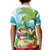 Hawaii Penguin Couple Kid Polo Shirt Hawaiian Kakau - Tropical Summer Vibes