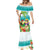 Hawaii Penguin Couple Mermaid Dress Hawaiian Kakau - Tropical Summer Vibes