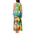 Hawaii Penguin Couple Tank Maxi Dress Hawaiian Kakau - Tropical Summer Vibes