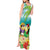 Hawaii Penguin Couple Tank Maxi Dress Hawaiian Kakau - Tropical Summer Vibes