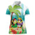 Hawaii Penguin Couple Women Polo Shirt Hawaiian Kakau - Tropical Summer Vibes