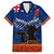 New Zealand ANZAC Day Hawaiian Shirt 25 April Last Post Camouflage With Poppies LT14 Blue - Polynesian Pride