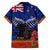 New Zealand ANZAC Day Hawaiian Shirt 25 April Last Post Camouflage With Poppies LT14 - Polynesian Pride