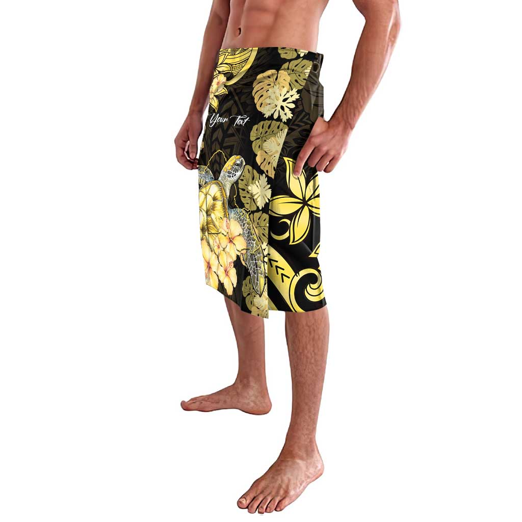 Personalised Aloha Hawaii Oahu Island Lavalava Gathering Place Sea Turtle Ilima Flowers