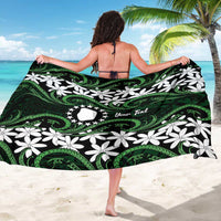 Personalised Cook Islands Mitiaro Sarong Tiare Maori Polynesian Waves Tattoo