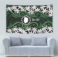 Personalised Cook Islands Mitiaro Tapestry Tiare Maori Polynesian Waves Tattoo