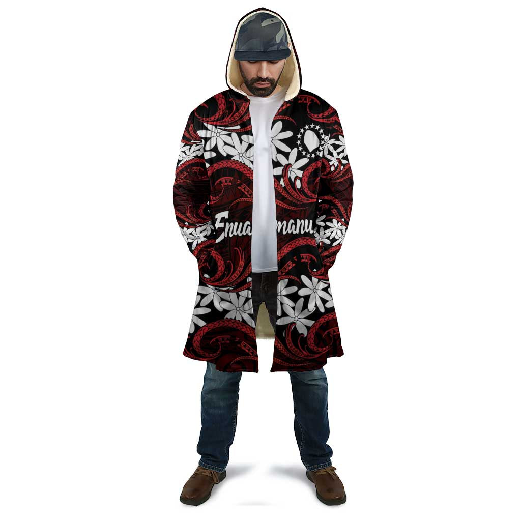 Personalised Cook Islands Atiu Enuamanu Cloak Tiare Maori Polynesian Waves Tattoo