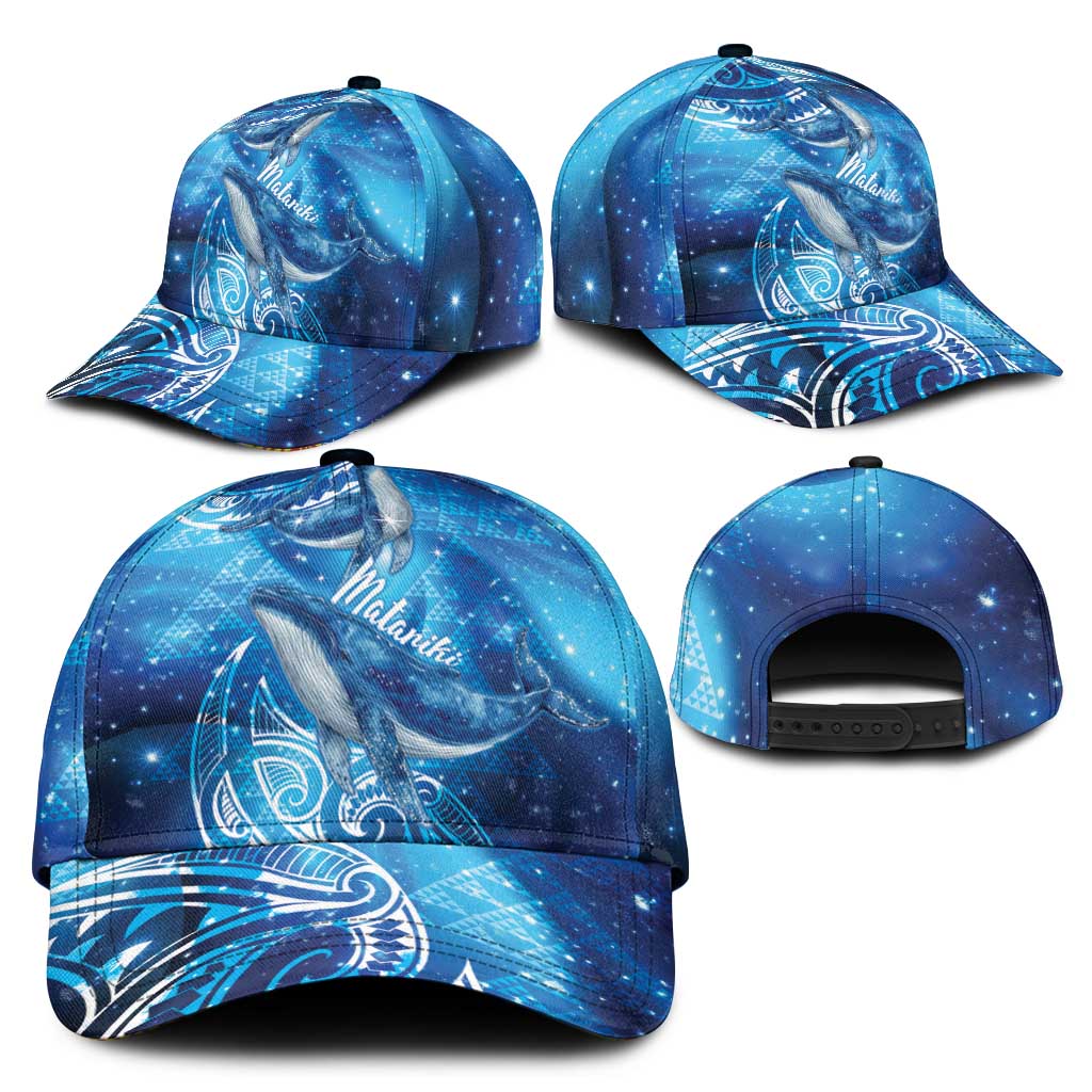 New Zealand Humpback Whale Matariki Classic Cap Maori New Year Taniko Niho Taniwha