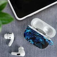 Humpback Whale Matariki New Zealand AirPods Case NZ Maori Paikea Poutama Luxury Blue