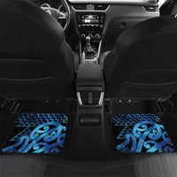 Humpback Whale Matariki New Zealand Car Mats NZ Maori Paikea Poutama Luxury Blue