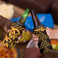 Humpback Whale Matariki New Zealand 4 in 1 Can Cooler Tumbler NZ Maori Paikea Poutama Luxury Gold LT14 - Polynesian Pride