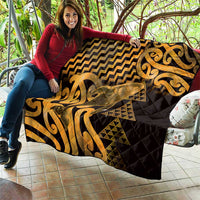 Humpback Whale Matariki New Zealand Quilt NZ Maori Paikea Poutama Luxury Gold LT14 - Polynesian Pride