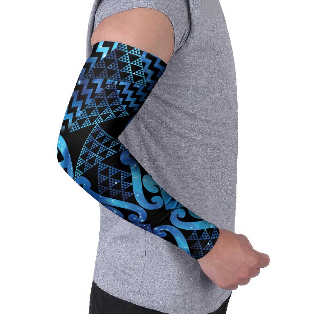 Taniko Motifs Matariki New Zealand Arm Sleeves NZ Niho Taniwha Poutama LT14 - Polynesian Pride